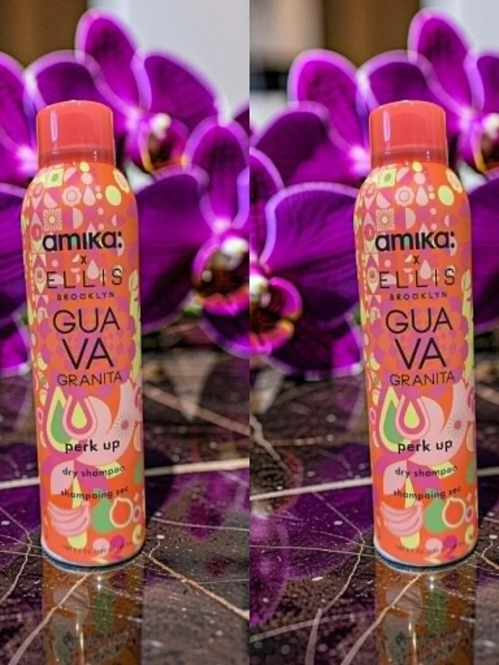 Amika Ellis Brooklyn Guava Granita Perk Up Dry Shampoo Shampoing Sec 5.3 oz_ 2